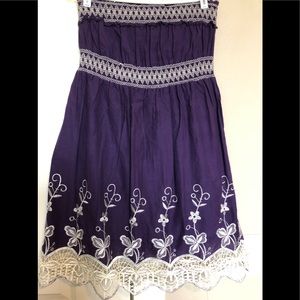 Kesha Valley Strapless dress